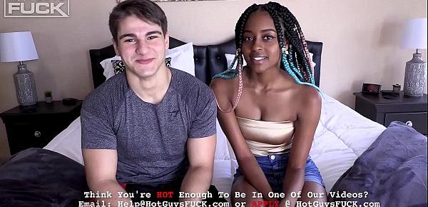  SUPER HOT COUPLE! 18yo Old Teens Have Hot Interracial Sex!!